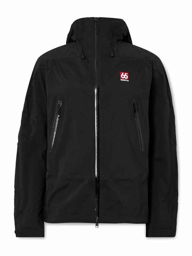 Photo: 66 North - Snaefell Polartec® Neoshell® Hooded Jacket - Black