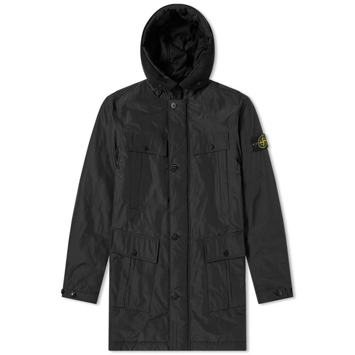 Photo: Stone Island Micro Reps Primaloft Long Down Jacket