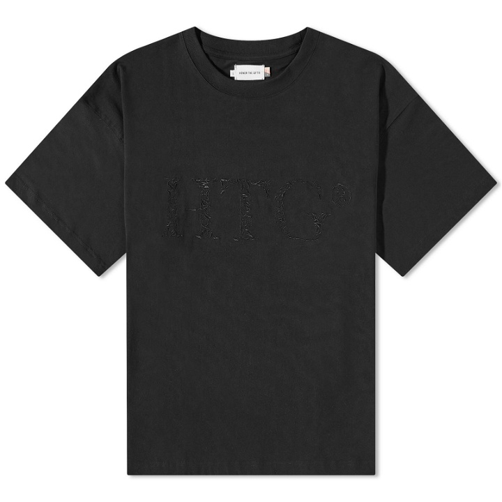 Photo: Honor the Gift Men's HTG Box T-Shirt in Black