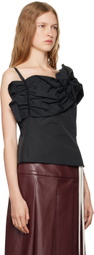 Renaissance Renaissance Black Thea Bustier Blouse