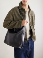 A.P.C. - Vera Maxi Full-Grain Leather Tote Bag
