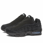 Nike Air Max 95 Big Bubble Zip Sneaker in Black/Anthracite Metalic Cool Grey/White