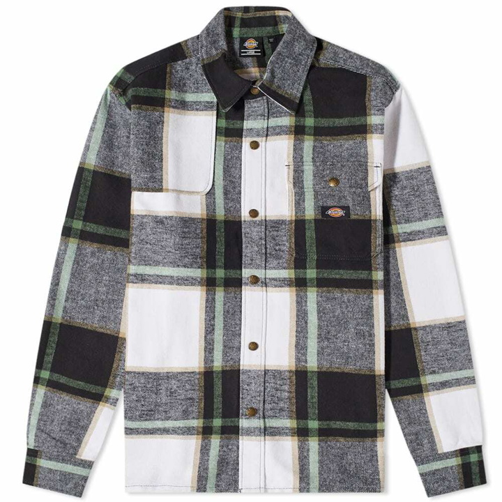 Photo: Dickies Men's Nimmons Check Flannel Shirt in Black