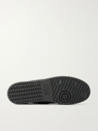Maison Margiela - Replica Blackboard-Effect Leather Sneakers - Black
