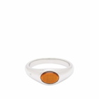Tom Wood Men's Joe Ring in Tiger Eye