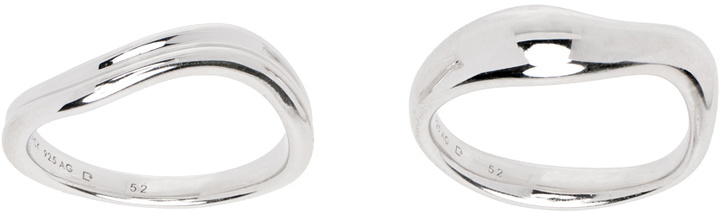 Photo: Maria Black Silver Vayo Stack Ring Set