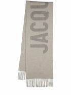 JACQUEMUS - L'echarpe Logo Wool Scarf