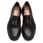 Salvatore Ferragamo Black Ready Gancini Loafers