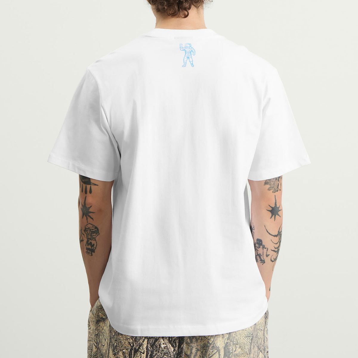 Billionaire Boys Club Men's 3D Arch Logo T-Shirt in White