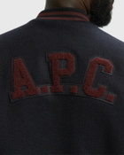 A.P.C. MICKY JACKET Blue Mens Bomber Jacket