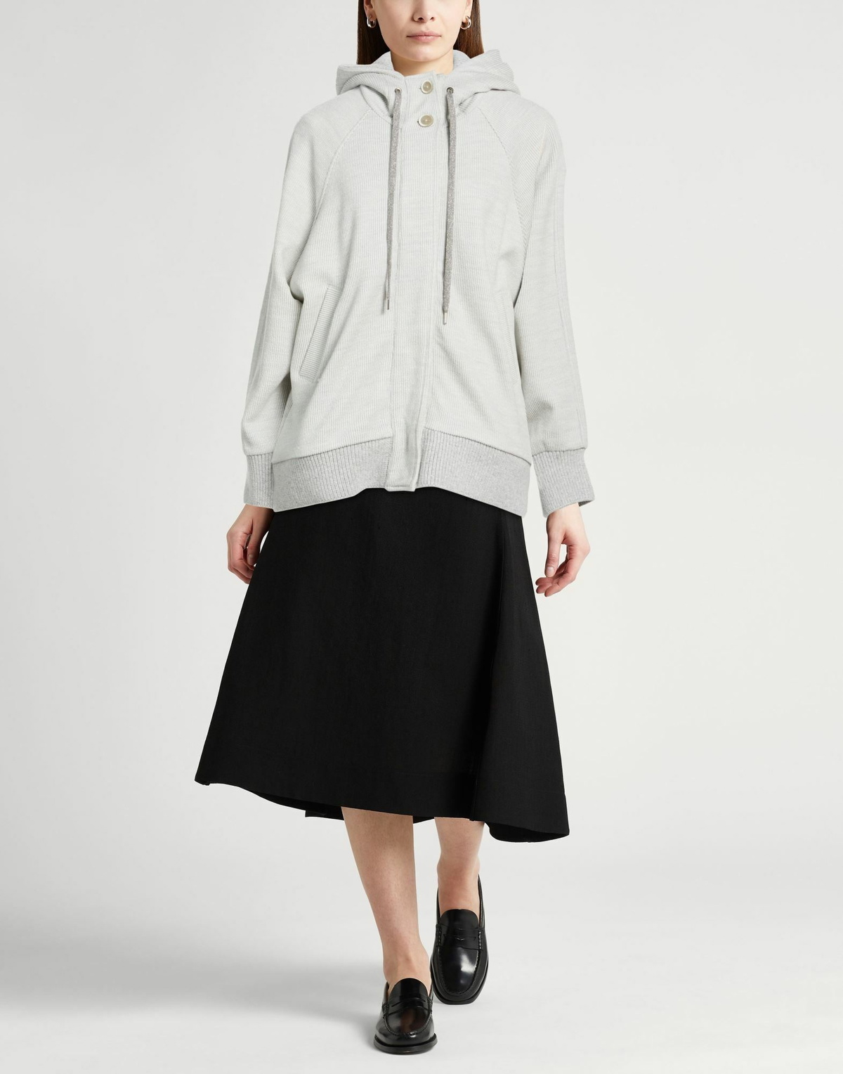 Eleventy Womens Sweatshirt in Light grey