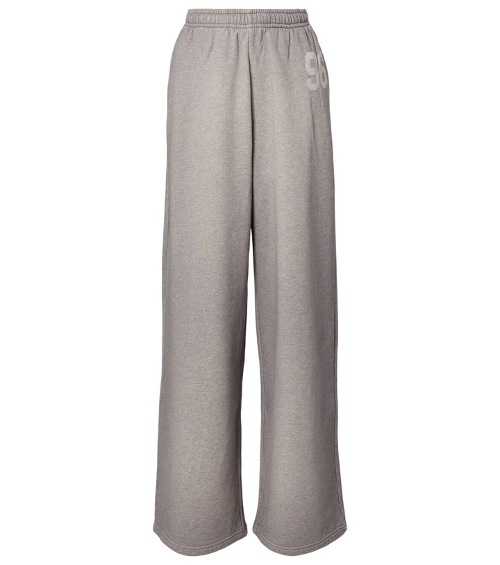 Photo: Acne Studios Felin logo cotton fleece sweatpants