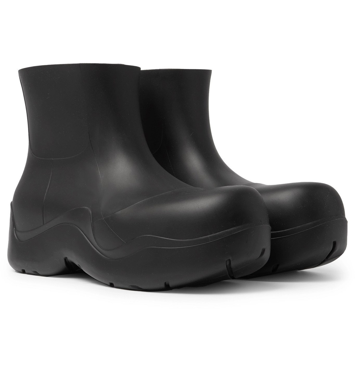 Bottega Veneta - Puddle Rubber Boots - Black Bottega Veneta