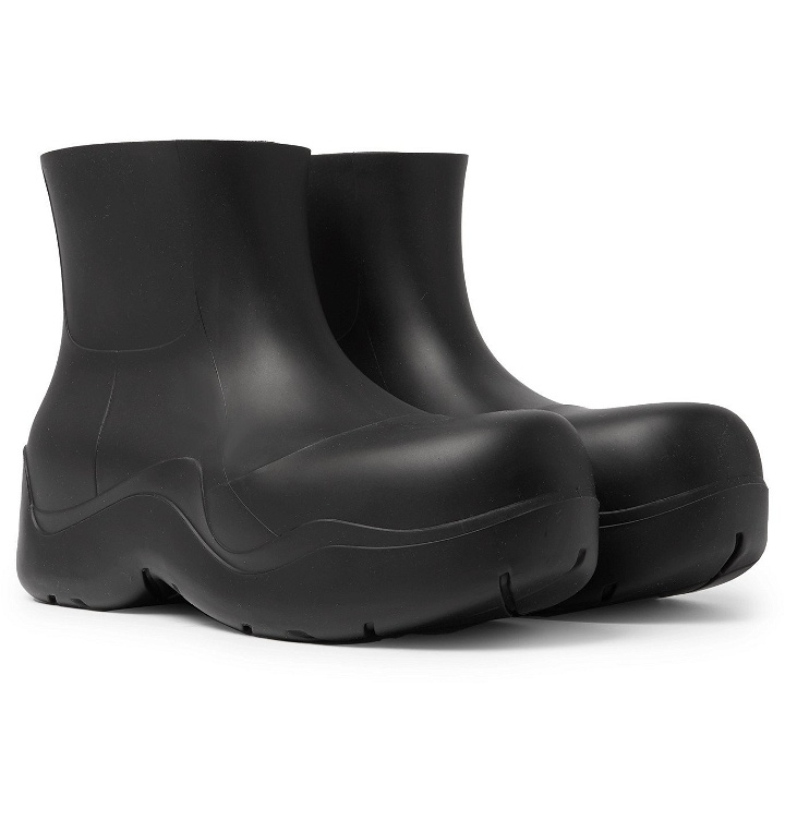 Photo: Bottega Veneta - Puddle Rubber Boots - Black