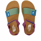 The North Face Men's Skeena Sandal in Deep Grass Green/Utility Brown