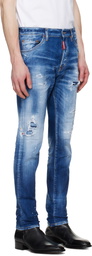 Dsquared2 Blue Teddy Jeans