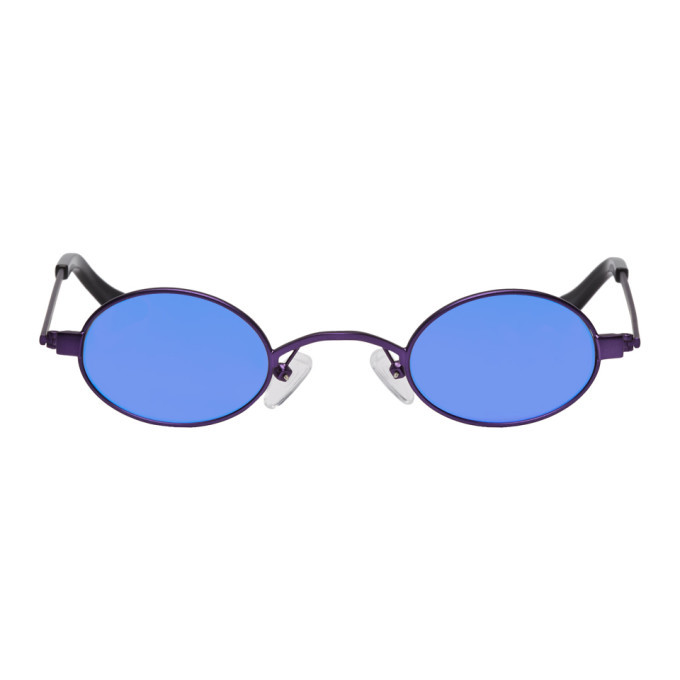 Roberi and Fraud Purple Doris Sunglasses