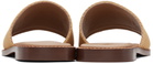 Max Mara Tan Gene Sandals