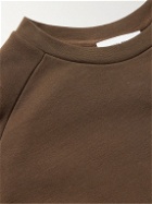 Ninety Percent - Organic Cotton-Jersey Sweatshirt - Brown