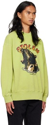 Stolen Girlfriends Club Green Wild Cat Sweatshirt