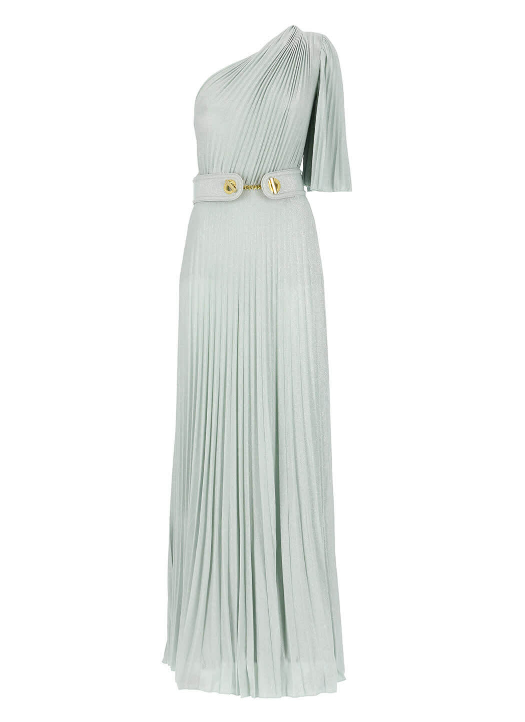 Elisabetta Franchi Long Aqua Green Dress Elisabetta Franchi