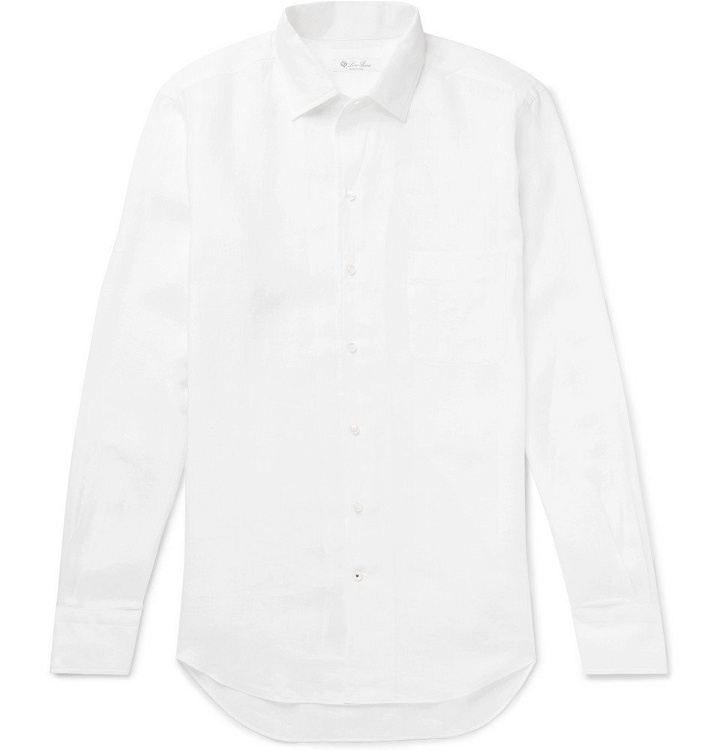 Photo: Loro Piana - Arizona Linen Shirt - Men - White
