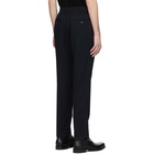 Barena Navy Linen Botto Trousers