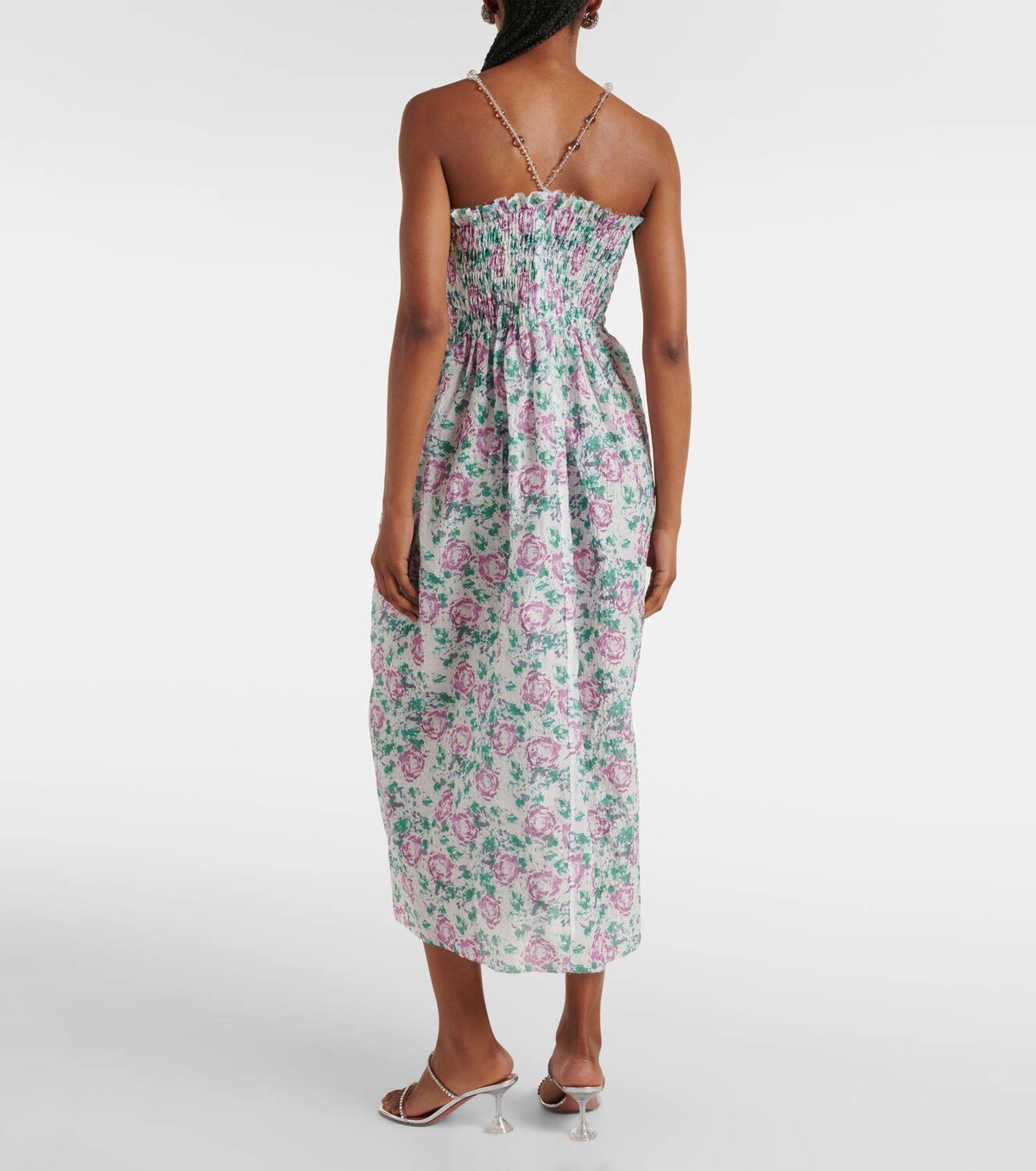 Susan Fang Floral midi dress