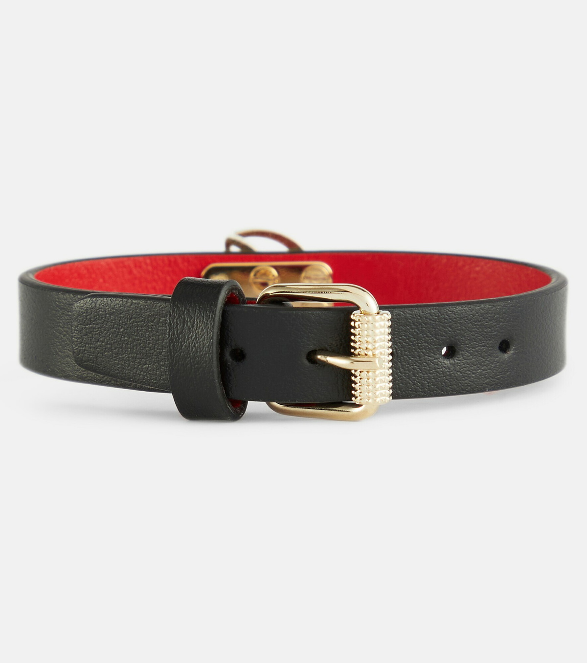 Christian Louboutin - Loubilink leather bracelet Christian