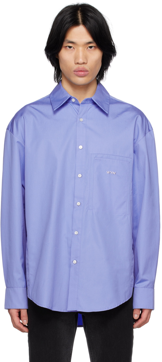 Boys Blue Patch Pocket Sweatshirt