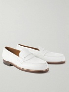 J.M. Weston - 180 Leather Loafers - White