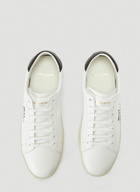 Court Classic Logo Sneakers in White