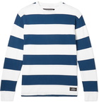 Neighborhood - Striped Cotton-Jersey T-Shirt - Men - Blue