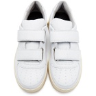 Acne Studios White Perey Strap Sneakers