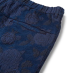 Blue Blue Japan - Indigo-Dyed Cotton-Blend Trousers - Blue