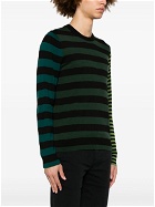 PS PAUL SMITH - Striped Cotton Crewneck Sweater