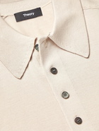 Theory - Wool Polo Shirt - Neutrals