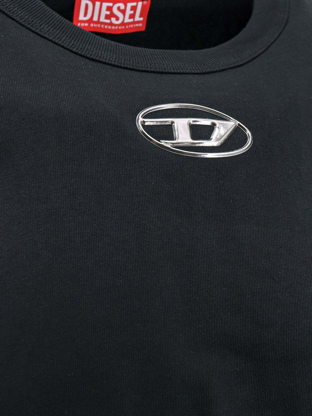 Diesel T Shirt Black Mens Diesel