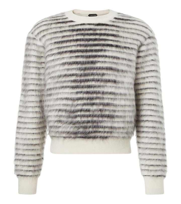 Photo: Tom Ford Striped mohair, wool, and silk-blend sweater