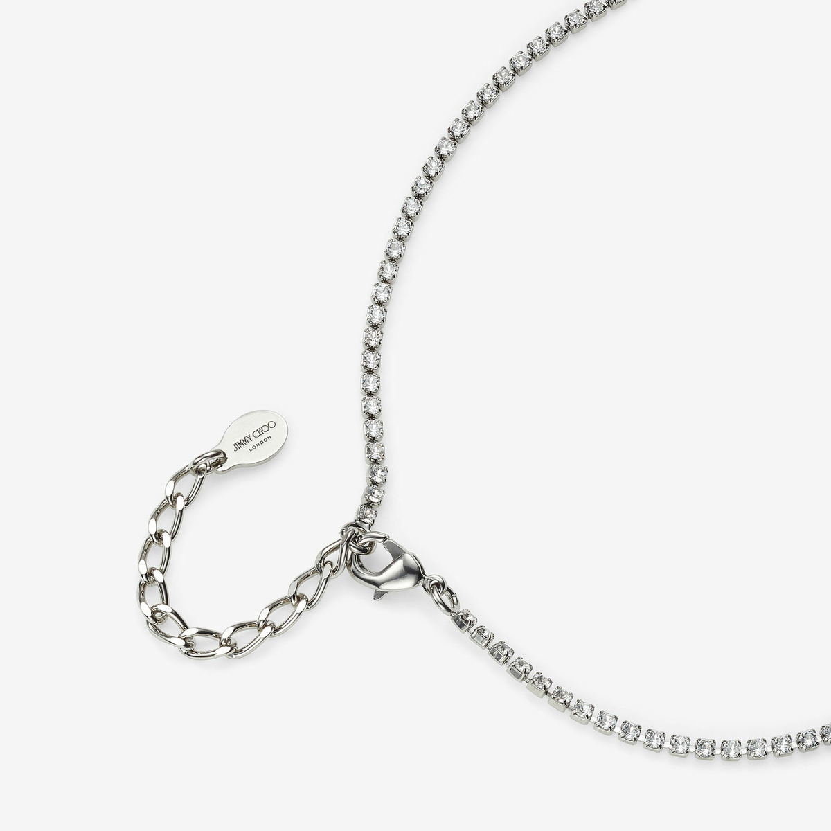Jimmy Choo Heart Drop Necklace 