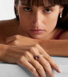 Anita Ko 18kt gold ring with sapphire and diamonds