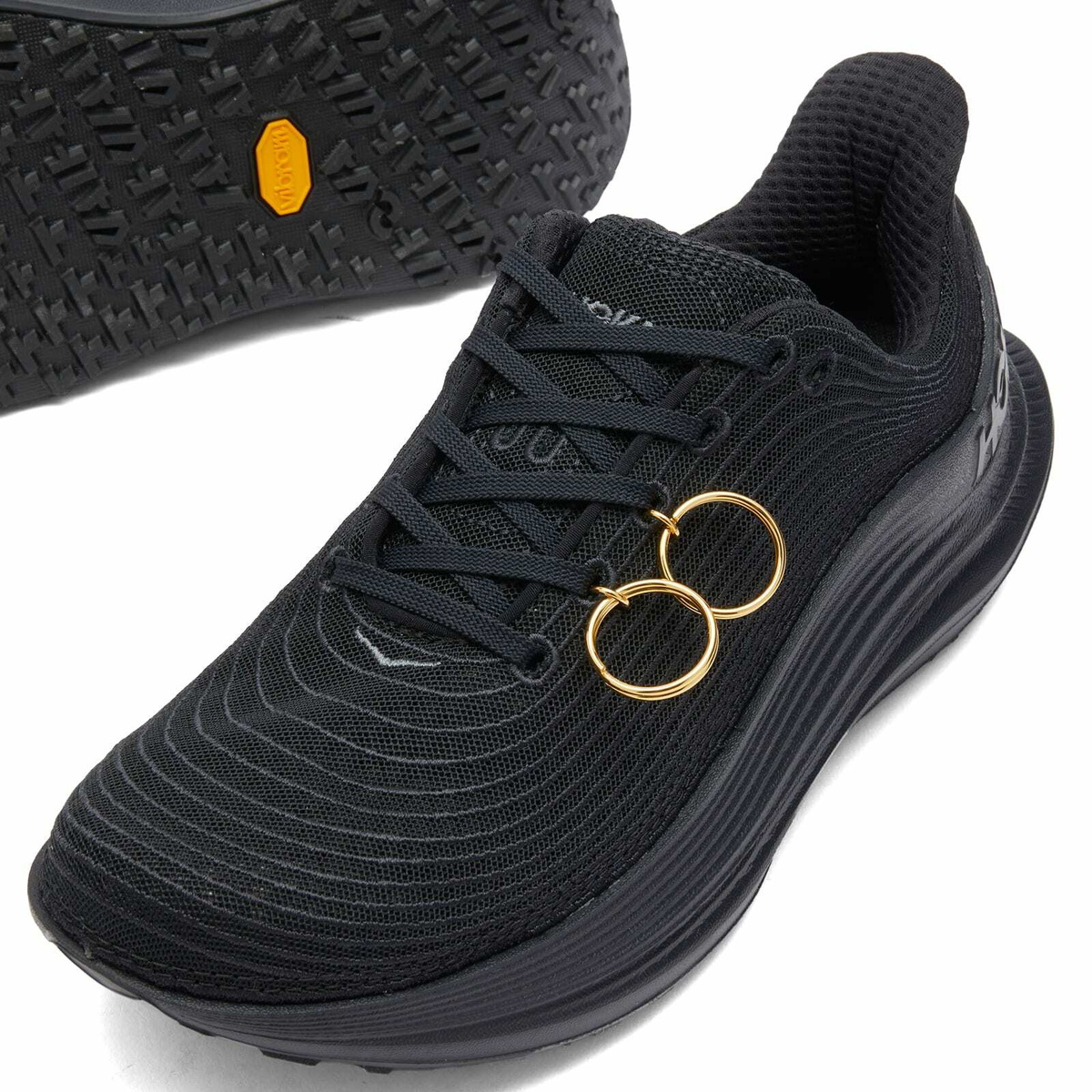 Comme des Garçons Men's x Hoka TC1.0 Customised Sneaker in Black