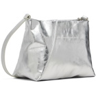 MM6 Maison Margiela Silver Triangle Folded Bag