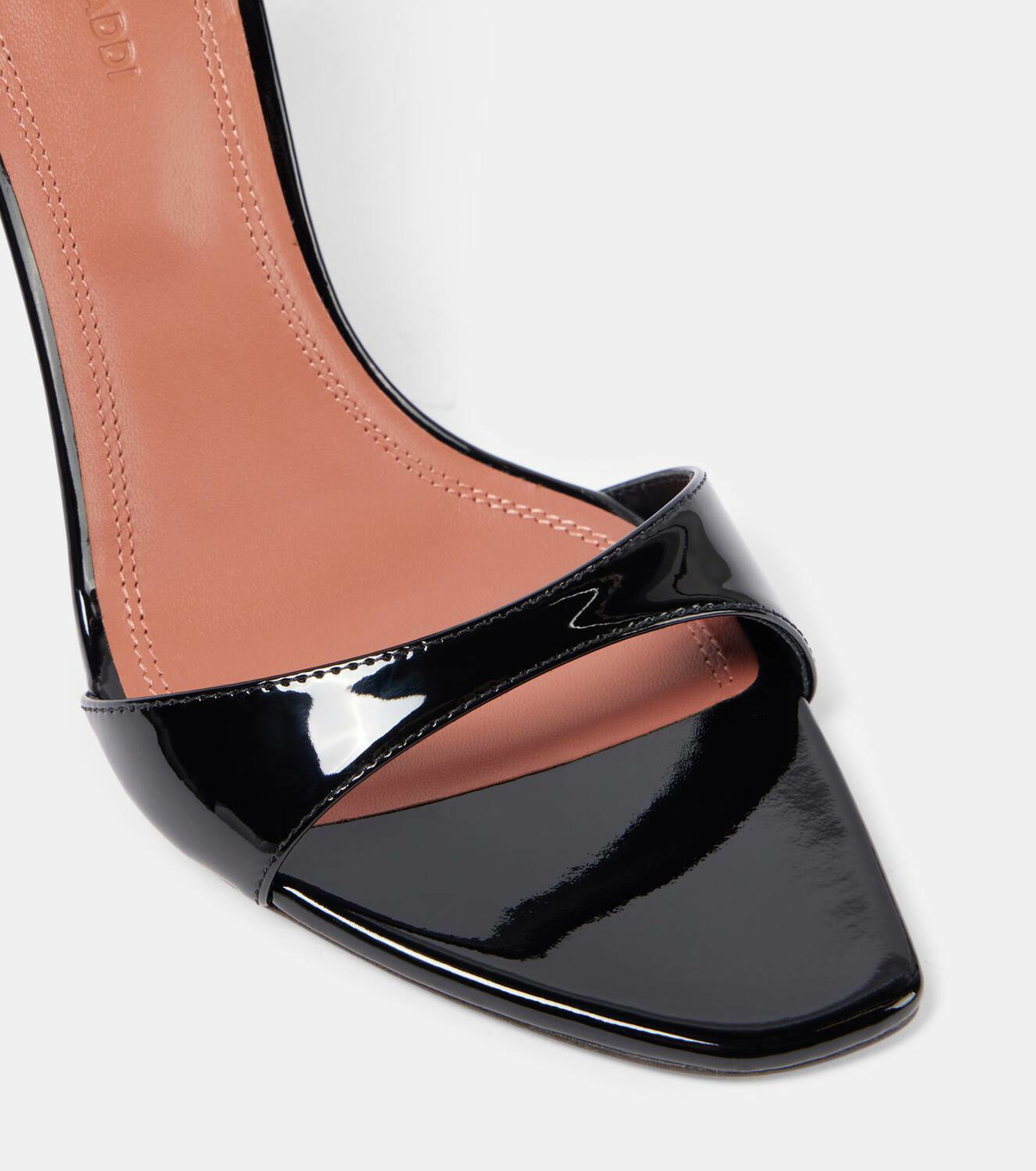 サンダル・ミュール Amina Muaddi Agnese Sandals In Patent Leather AGNESE SANDAL