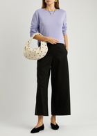 Eileen Fisher Cotton-blend Jumper Lilac