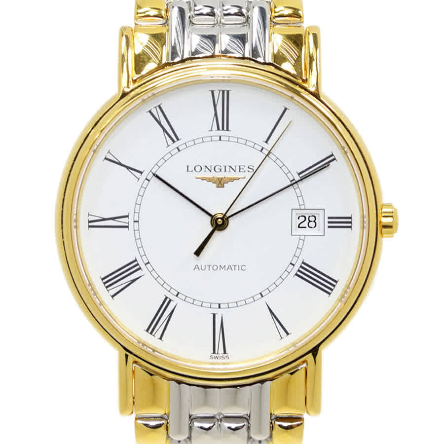 Longines Presence Automatic White Dial Mens Watch L4.921.2.11.7
