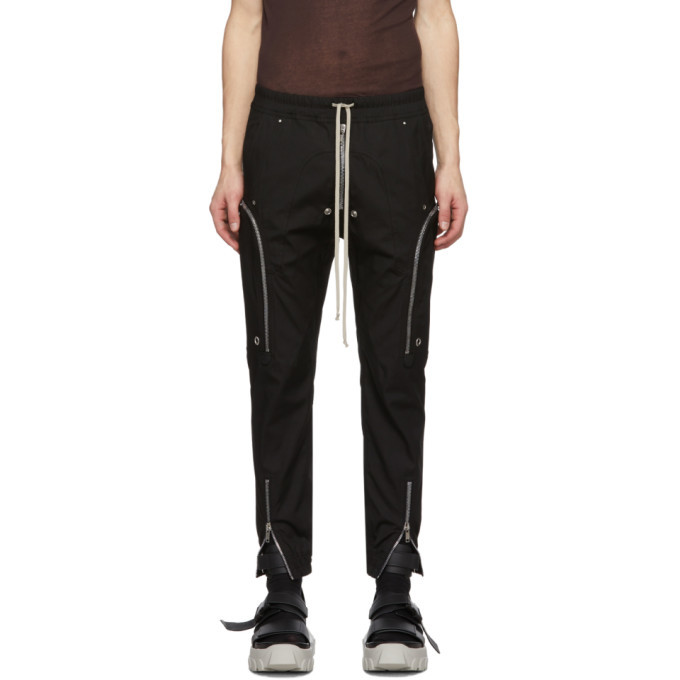 Rick Owens Black Bauhaus Cargo Pants Rick Owens