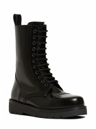 VALENTINO GARAVANI - East Bank Leather Combat Boots