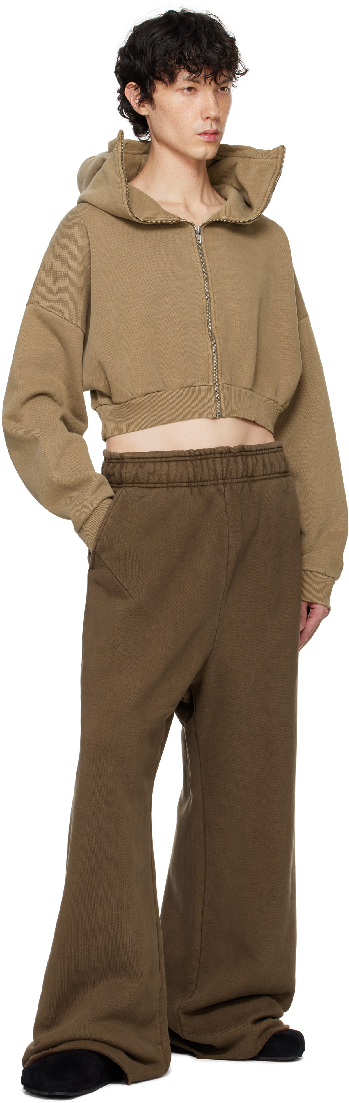 新品正規品 entire studios cropped full zip S Entire Studios - Cropped Full Zip Hoodie | HBX - Globally