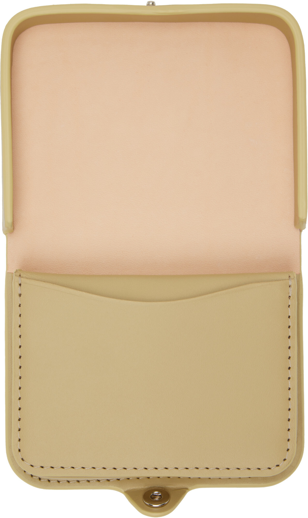 A.P.C. Beige Josh Coin Pouch